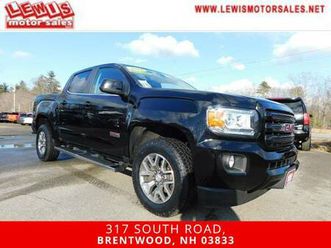 2019 gmc canyon 4x4 4wd truck all terrain w/leather clean! crew cab