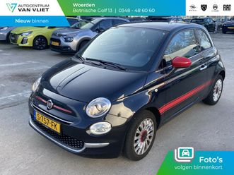 fiat 500 1.0 hybrid red | panoramadak! | carplay |