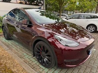tesla model y performance dual motor awd performance