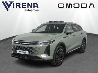 omoda 9 phev premium - panoramadak - 140km actieradius plug in hybride - parkeerhulp voor en achter direct leverbaar