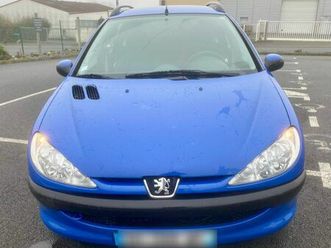 206 sw 1.4 essence 2006 – gros entretiens faits – prête à rouler