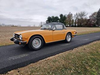 1976 triumph tr6 , convertible