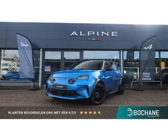 alpine a290 gt performance 52 kwh | stoelverwarming | gts wielen in het zwart | climatronic | apple carplay & carplay | 220 pk |