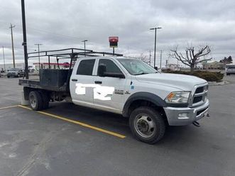 2016 ram 5500 hd 4x4- 6.7l cummins 6 speed manual transmission!!