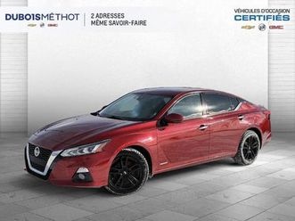 2019 nissan altima automatique, 2.5l, platinum, sedan 4 portes !!!