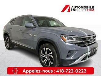 2022 volkswagen atlas cross sport highline 4motion mags cuir toit pano gps sièges ve