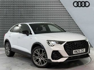 audi q3 sportback black edition 150 ps tfsi s tronic