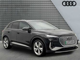 audi q4 e-tron s line 40