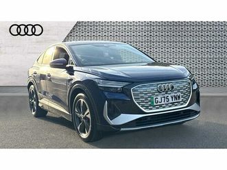 audi q4 sportback e-tron s line 45