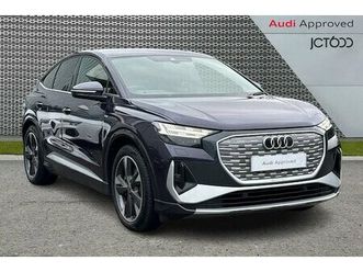 audi q4 sportback e-tron s line 50 quattro