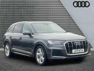 audi q7 suv s line 45 tdi quattro tiptronic