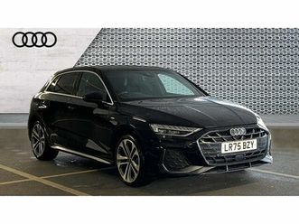 audi a3 sportback tfsi e s line 40 e s tronic