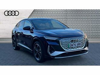 audi q4 sportback e-tron s line 45