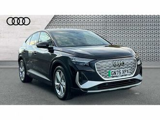 audi q4 sportback e-tron s line 45