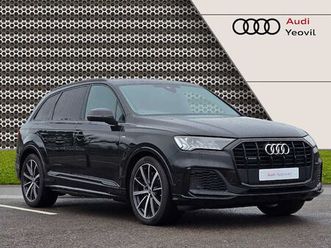 audi q7 suv black edition 55 tfsi quattro tiptronic