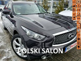 infiniti qx70 pierwszy właścicel,skóra,kamera 360, grzane fotele, serwis, 4awd