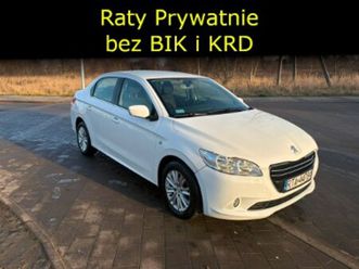 peugeot 301 raty prywatnie salon polska serwisowany zadbany w środku nowy akumula