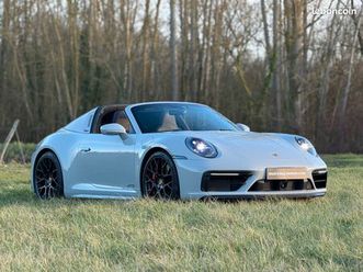 porsche 911 (992) targa 4 gts – 480 ch - française - pas de malus - sport design - sièges 18 positions - garantie porsche