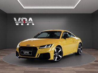 ttrs ? 2.5 tfsi 400ch quattro jaune vega