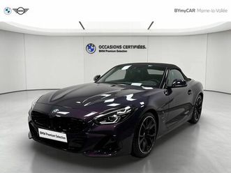 bmw z4 2023 - bleu - z4 m40i 340 ch bva8