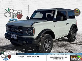 2022 ford bronco big bend