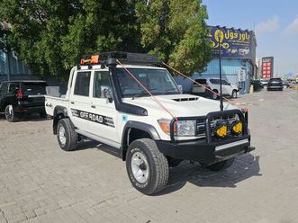 toyota land cruiser pick up double cabin-rhd-4.5l-diesel-manual-4wd-8 cylinders-5 seats-4 doors