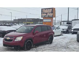 2013 chevrolet orlando lt, auto, 4 cyl, 7 passenger, only 58kms,