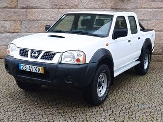 nissan navara 4x4-5 lugares-garantia setembro/04