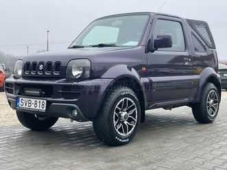 suzuki jimny 1.3 4wd ac cd 15''aw cabrio !! téli-nyári gumi. nyári ponyva !!