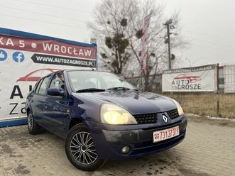 renault thalia 1.4 benzyna+lpg//2003//ekonomiczny//zamiana wroclaw fabryczna • olx.pl