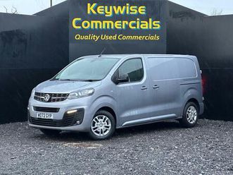 2022 vauxhall vivaro 1.5 turbo d 2700 sportive l1 h1 euro 6 (start/stop) 6dr panel van diesel manual