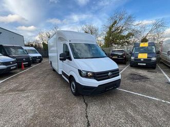 volkswagen crafter 2.0 tdi 163ps commerce flatframe chassis platform cab diesel manual