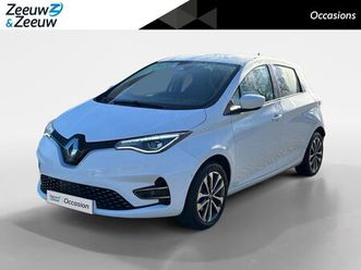 renault zoe - r135 intens 52 kwh |inclusief accu | stoelverwarming | camera | navi
