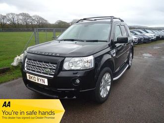 2010 land rover freelander 2 2.2td4 hse (158bhp) auto