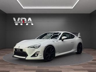 toyota gt86 2.0l 200ch – pack aéro • cuir/alcantara xénon carplay & android auto wi-fi sièges chauffants