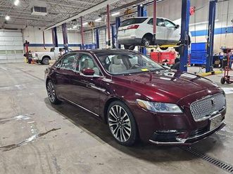 used 2018 lincoln continental reserve