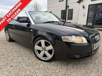 2006 audi a4 cabriolet 2.0 tdi s line convertible 2dr diesel manual (175 g/km, 138 bhp) convertib...