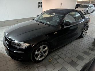 bmw 1er cabrio e88 120d automatik