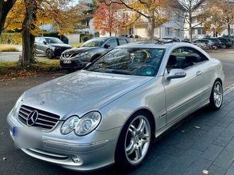 mercedes clk 500 amg felgen/ 55 amg auspuff voll 7g m113