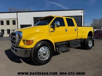 2007 ford f-650 super truck crew cab diesel