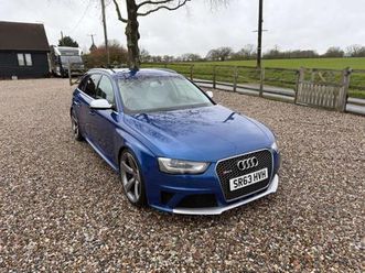 2013 audi rs4 4.2 fsi quattro 5dr s tronic estate petrol automatic