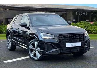 2026 audi q2 1.5 tfsi cod 35 black edition s tronic euro 6 (start/stop) 5dr suv automatic