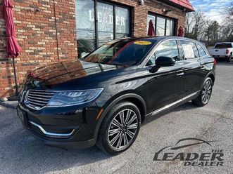 used 2017 lincoln mkx black label