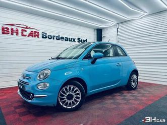 fiat 500 1.2 i 69 lounge // kit distribution neuf // radars de recul - toit panoramique