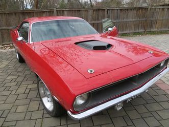 1970 plymouth hemi 'cuda 472 hemi, tremec 5-spd, ps, pb, a/c, coilovers
