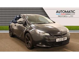 2012 vauxhall astra 1.4t sri coupe 3dr petrol auto euro 5 (140 ps) petrol