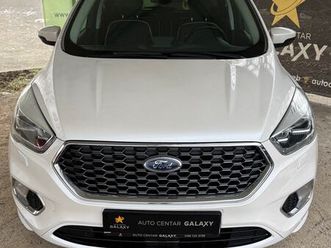 ford kuga 1,5 88kw automatik vignale/premium oprema◊perla bijela ◊koža, 2017 god.