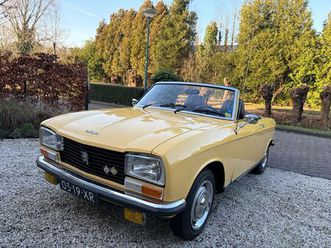 peugeot 304 - s cabrio 2e eigenaar sinds 1978