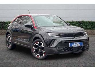 2022 vauxhall mokka 1.2 turbo 100 sri premium 5dr hatchback petrol manual