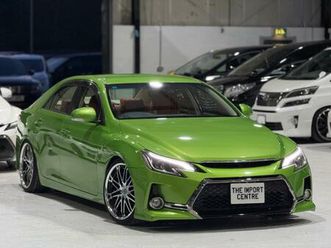 2009 toyota mark x 2.5 250 relax selection package petrol automatic 4 door rwd jdm vip show ca sa...